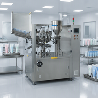 Machine de remplissage et de scellage automatique de lait concentré, de moutarde et de confiture, de type table, pour l'industrie alimentaire, idéale pour les petites entreprises