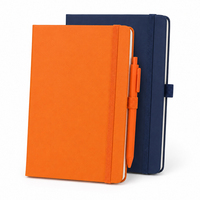 Carnet à sangle A5/A6 simple et élégant, reliure cousue, couverture rigide, pour bureau et écriture, organisateur personnalisable avec logo imprimé