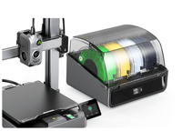 Printer 3D Creality Hi Combo Multi Warna dengan CFS, Auto-Leveling 500mm/s, Pembaca Filamen Otomatis, 10.24 X 11.81 Inci