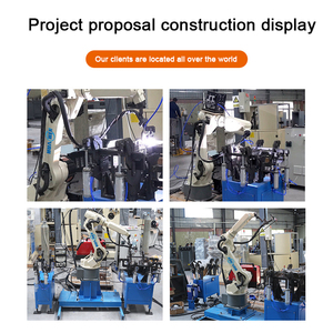 Brazo Mecánico Industrial HUACHEN de 6 Ejes, Robot Articulado para Almacenamiento, Equipo de Estación de Trabajo, Motor PLC, Caja de Cambios - Product Image 3