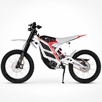 Moto électrique tout-terrain 10KW, batterie lithium 72V, autonomie 120KM, suspension intégrale, moto électrique