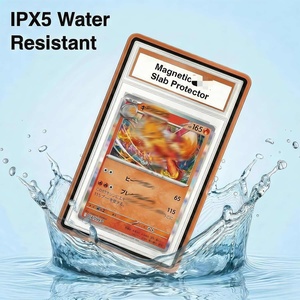 Boîtier de protection en aluminium durable pour cartes, avec verre trempé transparent et protection UV, pour cartes sportives - Product Image 5