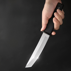 Couteau à fruits EDC 3CR13 de haute qualité disponible en OEM, couteau à lame fixe de style <span class=keywords><strong>suisse</strong></span> pour la chasse en plein air et la découpe de viande avec étui - Product Image 5