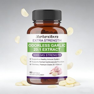 Extrait d'ail sans odeur 20:1 en gélules molles, 60 capsules, directement de l'usine, complément alimentaire pour le soutien immunitaire, saveur personnalisée, O Problemed - Product Image 5