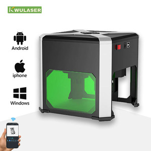 Grabador Láser Portátil <span class=keywords><strong>K6</strong></span> de 3000mW, Conexión para Grabado en Madera/Cuero/Plástico/Vidrio, Área de Grabado para Manualidades en Casa/Personalización de Regalos - Product Image 3