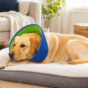 Nouveau Collier de récupération souple et personnalisé pour chien, en maille respirante, type collier éлизаветинский, réglable, pliable, imprimé, personnalisable, avec crochet pour post-chirurgie - Product Image 5