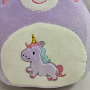 Peluche licorne brodée personnalisée, super douce, extensible, anti-stress, câlin, cadeau d'anniversaire pour l'anxiété - Product Image 6