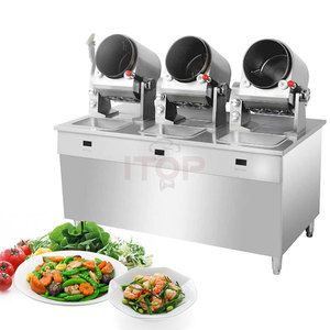Máquina de Cocina Eléctrica para Arroz Frito <span class=keywords><strong>ITOP</strong></span> de 1L-6.4L, Robot Chef, Máquina de Arroz Frito para Restaurante, Robot Inteligente para Cocinar, Wok - Product Image 3