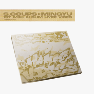 KPOP SEVENTEEN SCOUPS X MINGYU 1er Mini Álbum HYPE VIBES Versión Compacta Álbum Oficial Compacto Unidad Idol Coreana Regalo Coleccionable - Product Image 3