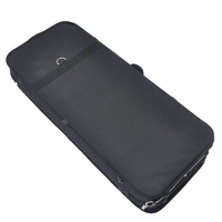 Étui professionnel double pour violons, tailles 4x4 et 4x3, coque rigide avec intérieur rembourré, pour deux violons et plusieurs archets