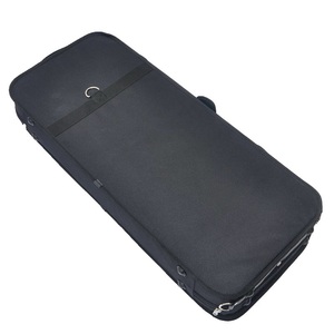 Étui professionnel double pour violons, tailles 4x4 et 4x3, coque rigide avec intérieur rembourré, pour deux violons et plusieurs archets - Product Image 3