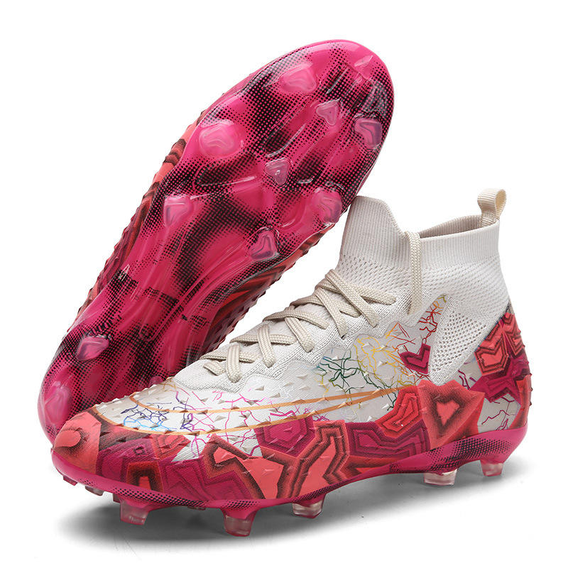 X802 long nails white pink