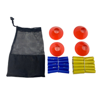 Ensemble de drapeaux sportifs ajustables personnalisés pour jeunes et adultes, ceintures de taille d'entraînement de football fournies en usine, accessoire de costume à drapeaux