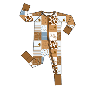 Pakaian bambu balita tidur karakter cetak bambu bayi Zippy piyama misteri kotak - Product Image 3