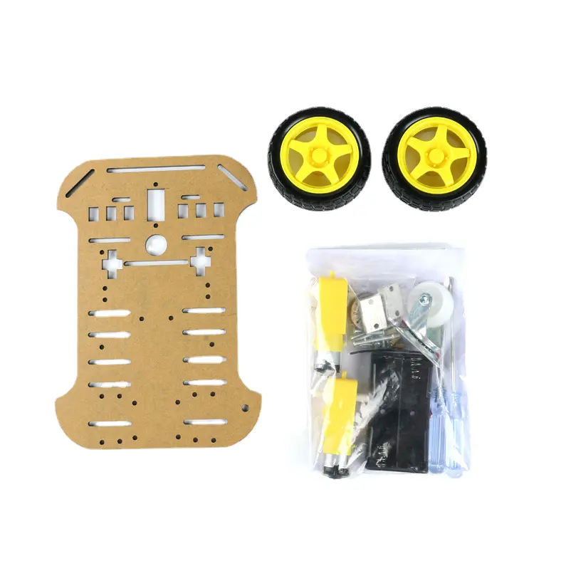Sxinen OEM/ODM Smart Car Chassis Kit 2WD/4 Tracking body/Obstacle avoidance / Robot/arduino with code plate