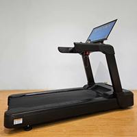 Caminadora con Pantalla Táctil de 32 Pulgadas, Resolución 4K, Motor AC de 3HP-7HP, 10 Idiomas, Velocidad de 15-20 km/h, Uso Comercial/Gimnasio