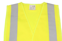 Gilet de sécurité respirant à manches courtes et haute visibilité en polyester Offre Spéciale