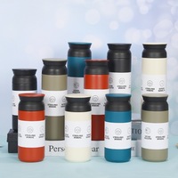 Bouteille isotherme sous vide en acier inoxydable de style japonais, mini, mignonne, 350 ml/500 ml, pour voyage