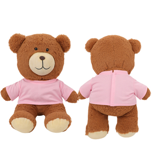MSYO Vêtements pour poupée ours en peluche de 30 cm, mini-jouet de dessin animé, échelle 1:6, peluche unisexe - Product Image 1