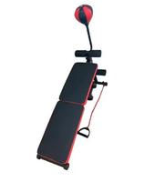 Banc de musculation réglable et pliable pour la maison, idéal pour les sit-ups, les press à la barre, les crunches et l'entraînement de force avec ballon de fitness