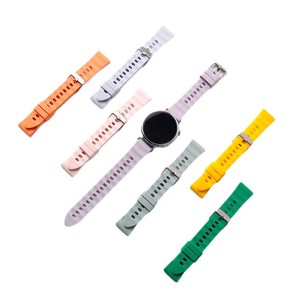Bracelet de montre en silicone avec motif ondulé et fermoir papillon pour GT6/GT5/ & <span class=keywords><strong>Mi</strong></span> <span class=keywords><strong>Band</strong></span> <span class=keywords><strong>4</strong></span> - Vente en gros disponible - Product Image 1