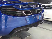 Kit de carrosserie diffuseur arrière en fibre de carbone de haute qualité Style RZ nouvel état pour Kit de carrosserie McLaren 650S 12C