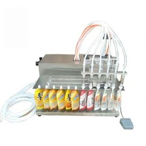High Traffic Six Head Automatic Water Bag Manual Slide Filling <b>Machine</b> and Capping <b>Machine</b> - Product Image 4