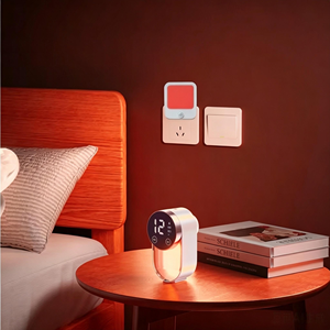 Lámpara LED de Noche con Sensor de Movimiento, Ajustable, Luz Blanca Cálida, Regulable, con Cambio de Color, Cuadrada, para Mesita de Noche, Venta al Por Mayor - Product Image 4