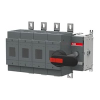 Interrupteur à fusible 1SCA022753R3550, 4 pôles, montage sur base, liaison NH2