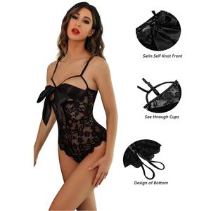 Le nouveau body ouvert de Kinseno <span class=keywords><strong>Sexy</strong></span> Mature <span class=keywords><strong>Tube</strong></span> dentelle maille transparente sous-vêtements pour femmes - Product Image 6