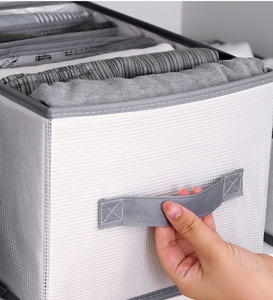 Boîte de rangement pliable pour vêtements, multi-tailles, triage de vêtements, type de tiroir pour chambre et salon - Product Image 6