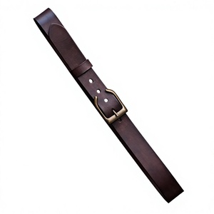 Ceintures pour hommes en cuir de vachette avec boucle en acier antique, style fête, haute qualité, écologiques, idées cadeaux, en promotion, vente chaude - Product Image 1