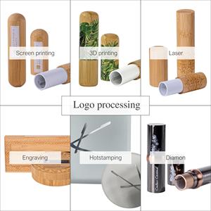 Cứng Maple Loạt Bằng Gỗ Bên Ngoài Trắng Sơn Laser Màn Hình <span class=keywords><strong>In</strong></span> Ấn Son Môi Ống Trường Hợp Hộp <span class=keywords><strong>Container</strong></span> Son Môi Bao Bì - Product Image 3