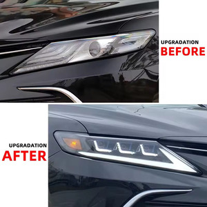 Đèn pha <span class=keywords><strong>LED</strong></span> <span class=keywords><strong>Projector</strong></span> <span class=keywords><strong>36W</strong></span> Dynamic cho Toyota Camry thế hệ thứ 8, năm 2018-2022, phụ kiện nâng cấp đèn trước - Product Image 2