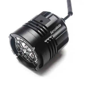 Sercomoto Imperméable IP67 60W Facile Installer LED Externe Projecteur professionnel lumière auxiliaire pour moto