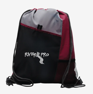 Printed Polyester Drawstring Sport Packs Bulk Custom Logo for Trade Show Promotions and Corporate Events