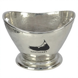 Enfriador de vino de Metal decorativo Bar manualidades nuevo cubo de hielo para vacaciones fiestas de Navidad Bar decoración champán vino cubo de hielo - Product Image 1