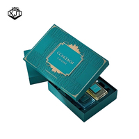 Caja de Regalo de Cartón con Tapa y Base Corrugadas con Relieve Personalizado XJT, Caja de Embalaje de Papel de Lujo para Productos de Cuidado de la Piel con Logotipo