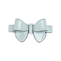 Petit nœud pour cheveux, Barrette, 7 couleurs, en forme de nœud, cellulite, en acétate, pour femmes, vente en gros, économique, 7 couleurs