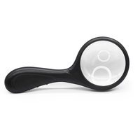 Elvis 4X Direct Supply Pocket Handheld Glass 60mm Lens Magnifier ABS Plastic Reading No Light