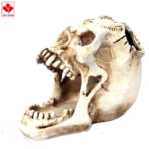 Statuetta in Resina per Decorazione di Halloween, Ornamento Fatto a Mano Ecologico Personalizzabile, Portapennelli per Trucco - Product Image 3