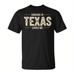 Alguien en Texas me ama, camiseta retro vintage del estado - Product Image 3