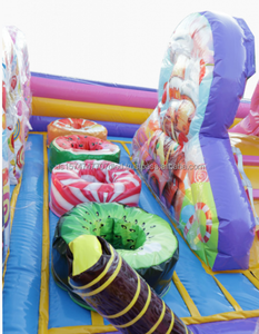 Dessert Candy Land Themed Inflatable Bounce House <b>Ice</b>-<b>cream</b> jumpimg castle for Kids Parties with CE EN71 and Custom Sizes - Product Image 4