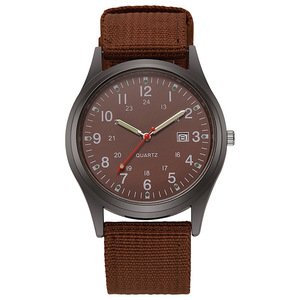 Relojes Deportivos de Cuarzo con Correa de Tela y Caja de Aleación para Hombre, con Logotipo Personalizado, Nuevos - Product Image 5