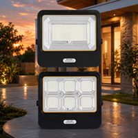 Lampe solaire tout-en-un pour aménagement paysager, détecteur de mouvement à distance, luminaire étanche pour parcs ruraux, trottoirs, cours et places publiques