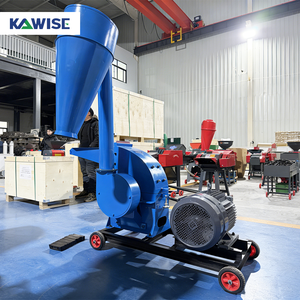 Broyeur à marteaux à moteur électrique pour le maïs et le <span class=keywords><strong>grain</strong></span>, machine de traitement des aliments lourds pour les fermes - Product Image 3