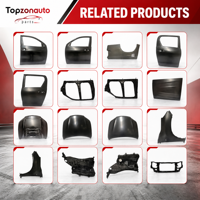 Porte de voiture Topzonauto de haute qualité pour TIIDA C11 (2005-2011) OEM H2101-2FJAA, panneau de carrosserie en acier, portes de voiture