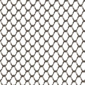 נירוסטה ארוג חוט שרשרת קישור סליל רשת עבור חיפוי קיר מפל - Product Image 4