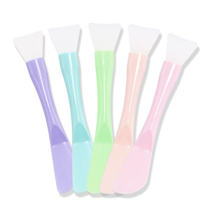 Espátula Aplicadora de Silicona de Doble Cabeza para Mascarillas, Brocha para Arcilla y Lodo, Herramienta de Maquillaje Facial Personalizada - Product Image 1