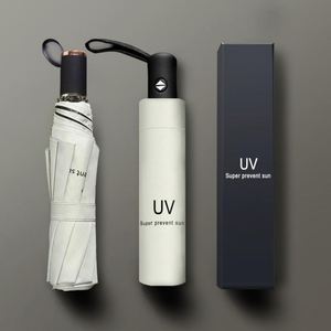 High Quality OEM Wholesale Folding UV <b>Umbrellas</b> Gift Box Protection Auto Open 8k Custom Wind-Resistant <b>Large</b> Size Gift LOGO - Product Image 1